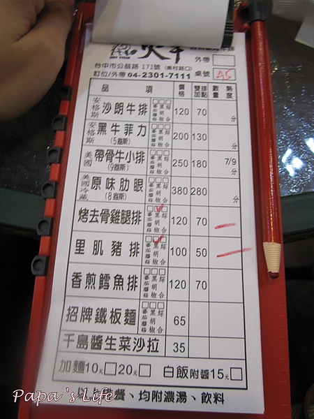 台中　火牛牛排　美村路